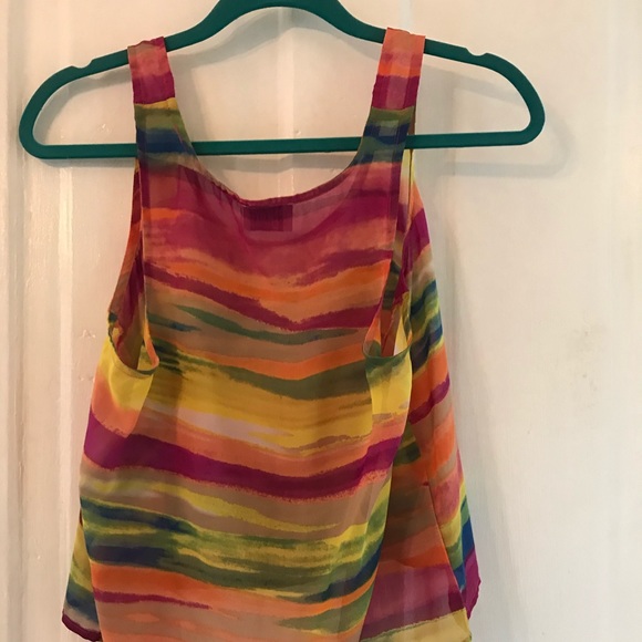 Show Me Your MuMu Rainbow Tank - Picture 2 of 4